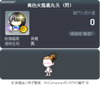 褐色火隐鹿丸头 Tooltip