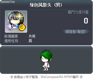 绿色风影头 Tooltip