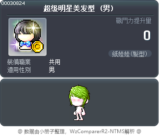 超级明星美发型 Tooltip