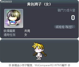 黄色辫子 Tooltip