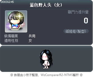 蓝色野人头 Tooltip