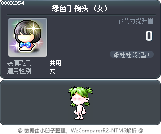 绿色手鞠头 Tooltip