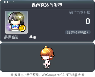 褐色克洛乌发型 Tooltip