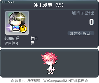 冲击发型 Tooltip