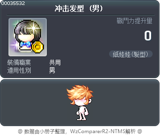冲击发型 Tooltip