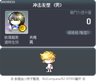 冲击发型 Tooltip