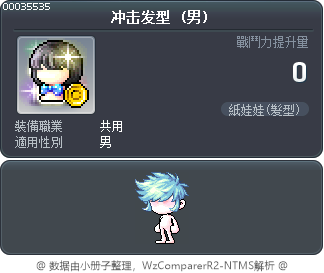 冲击发型 Tooltip