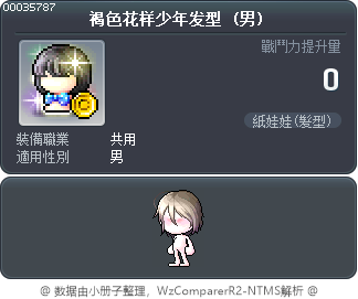 褐色花样少年发型 Tooltip