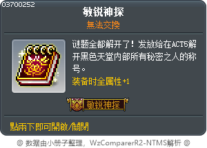敏锐神探 Tooltip