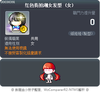 红色街拍潮女发型 Tooltip