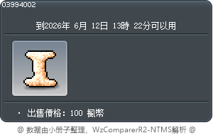 餅乾字母 I Tooltip