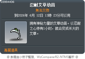 Young Mugworth of Patience Tooltip