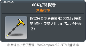 100%发现探针 Tooltip