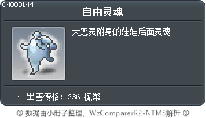 自由之靈 Tooltip