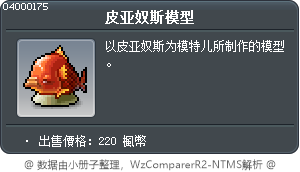 皮亚奴斯模型 Tooltip