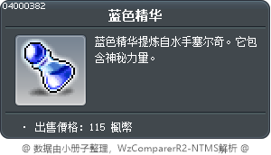 蓝色精华 Tooltip