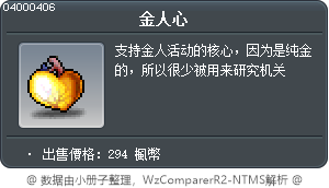 金人心 Tooltip