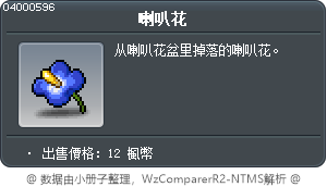 喇叭花 Tooltip