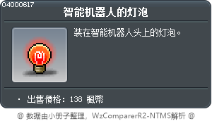 智能机器人的灯泡 Tooltip