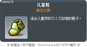 儿童鞋 Tooltip