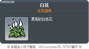 白花 Tooltip