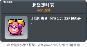 超級鬧鐘 Tooltip