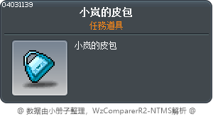 藍色包包 Tooltip