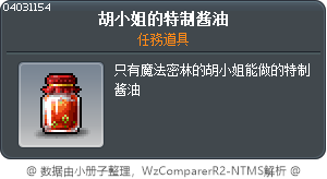胡小姐的特制酱油 Tooltip