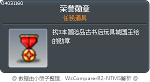 荣誉勋章 Tooltip