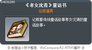 《孝女沈青》童话书 Tooltip