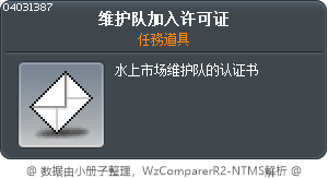 维护队加入许可证 Tooltip