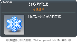 Delicious Snowball Tooltip