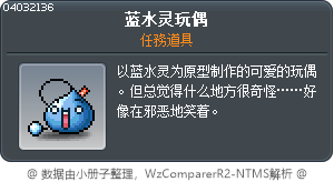 蓝水灵玩偶 Tooltip