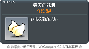 春天的花瓣 Tooltip