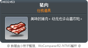 豬肉 Tooltip