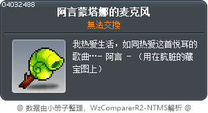 義安摩可芮的麥克風 Tooltip