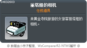 丽塔娅的相机 Tooltip