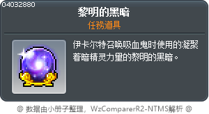 黎明的黑暗 Tooltip