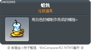蜡烛 Tooltip