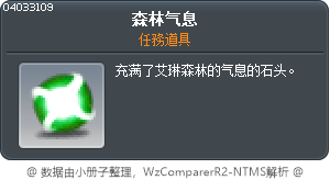 森林气息 Tooltip