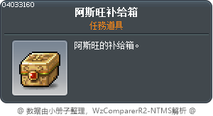 阿斯旺补给箱 Tooltip