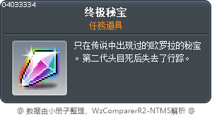 终极秘宝 Tooltip
