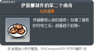 伊黛亞製作的第二個蛋糕 Tooltip