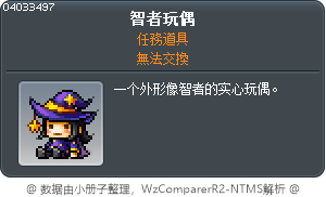 智者玩偶 Tooltip