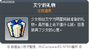 艾宁的礼物 Tooltip