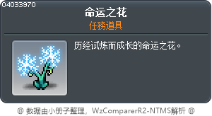 命运之花 Tooltip