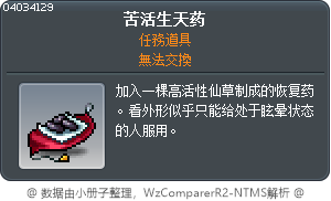 Mega Bitter Medicine Tooltip