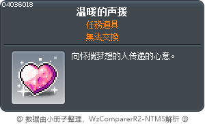 温暖的声援 Tooltip