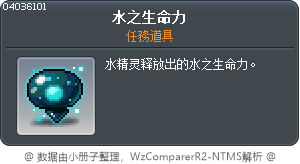 水之生命力 Tooltip