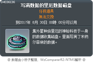 写满数据的里厄数据磁盘 Tooltip